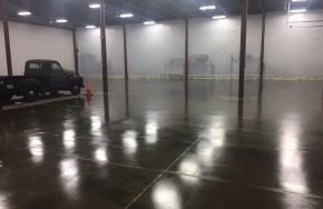 Facility room under maintenance. Control Joints vs. Expansion Joints: What You Need to Know