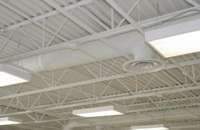 Industrial ceiling. Industrial Cleaning: Is it Time to Clean Your Ceilings?