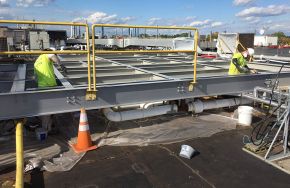 Kaloutas facility maintenance project on steel beams Five Reasons to Choose a Facility Maintenance Program Over a Project