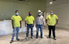 Kaloutas contractors at a job site How the "Know, Like, Trust" Factor Has Made Kaloutas Successful and the Best in the Business