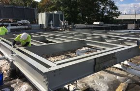 Kaloutas contractors working on steel We Work the Way You Work. Here’s How to Get Projects Done on Time and Budget