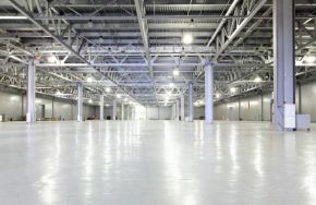 Concrete floor in an industrial building. Does Your Concrete Floor Have a Moisture Problem? If So, What Can You Do?