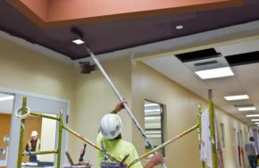 Man working in a building. Have You Considered a Facility Maintenance Plan for This Winter?